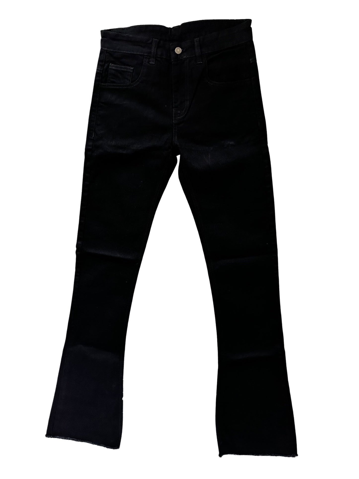 Noir Stacked Denim