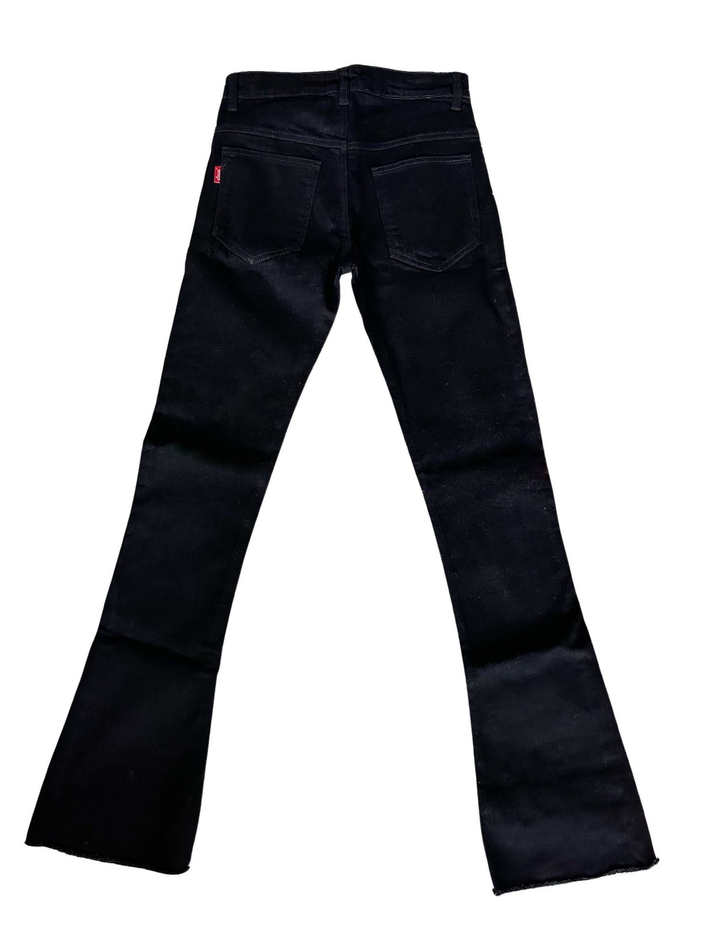 Noir Stacked Denim