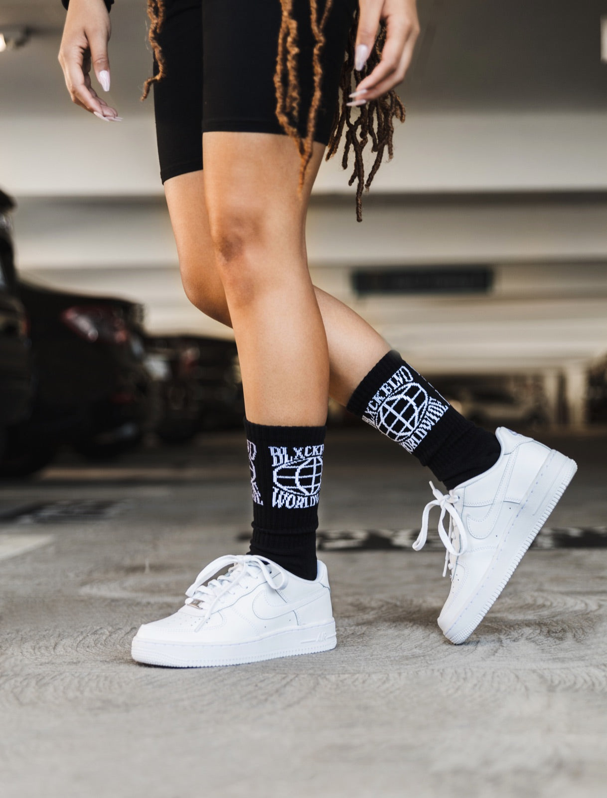 BLXCKBLVD Worldwide Socks